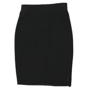 J Crew Women’s Pencil Skirt Lined Slits Business Elegant Minimal Size 00 Black